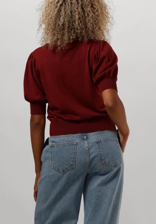 Minus Gebreide Tee voor vrouwen casual stijl Brown Dames - Foto 2