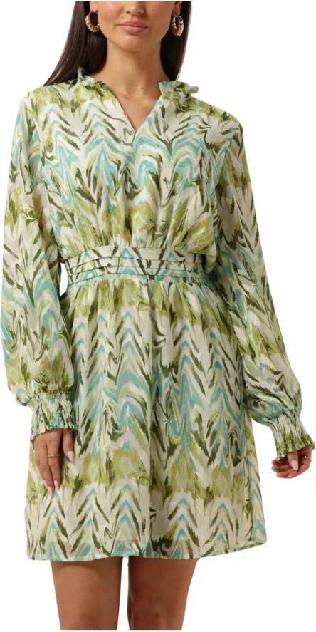 Minus Groen Hart Korte Jurk Multicolor Dames - Foto 3