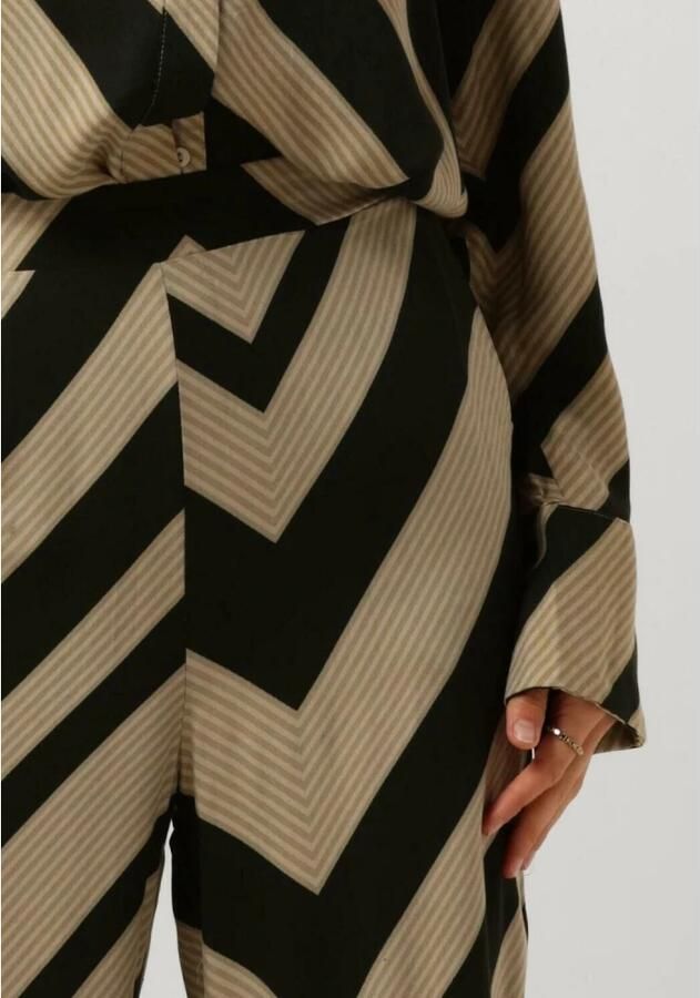 MINUS Dames Broeken Jalia High Waisted Wide Leg Pant Groen - Foto 2