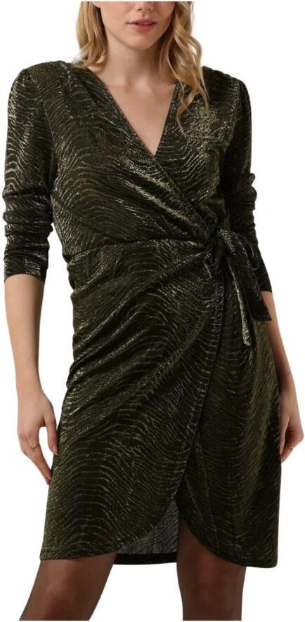 Minus Irina Jurk Zwart Multicolor Dames - Foto 3