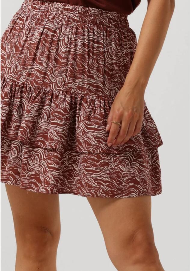 Minus Korte Rok Lavena in Zandkleur Multicolor Dames - Foto 2