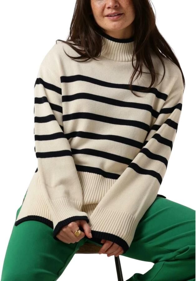 MINUS Dames Truien & Vesten Leonie Turtleneck Knit Pullover Ecru - Foto 5