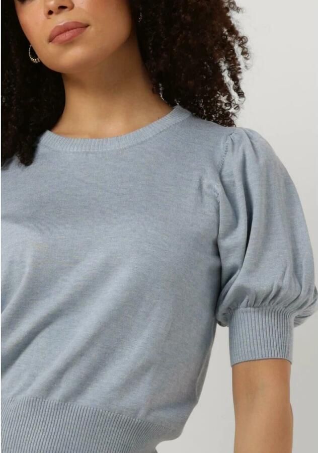 MINUS Dames Tops & T-shirts Liva Knit Tee Lichtblauw - Foto 2