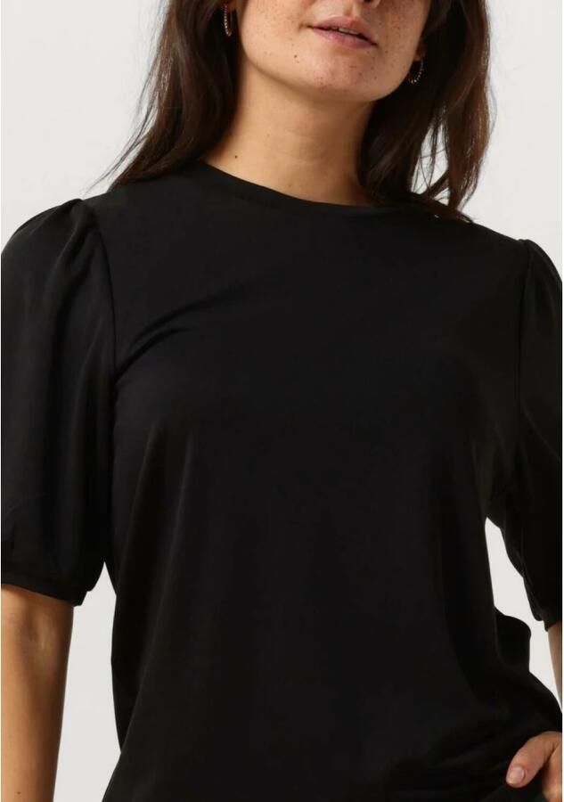 MINUS Dames Tops & T-shirts Darsy Puff Sleeve T-shirt Zwart