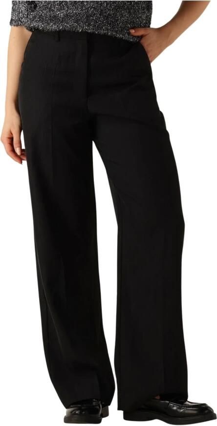 MINUS Dames Broeken Mslivina Straight Leg Pant Zwart - Foto 5
