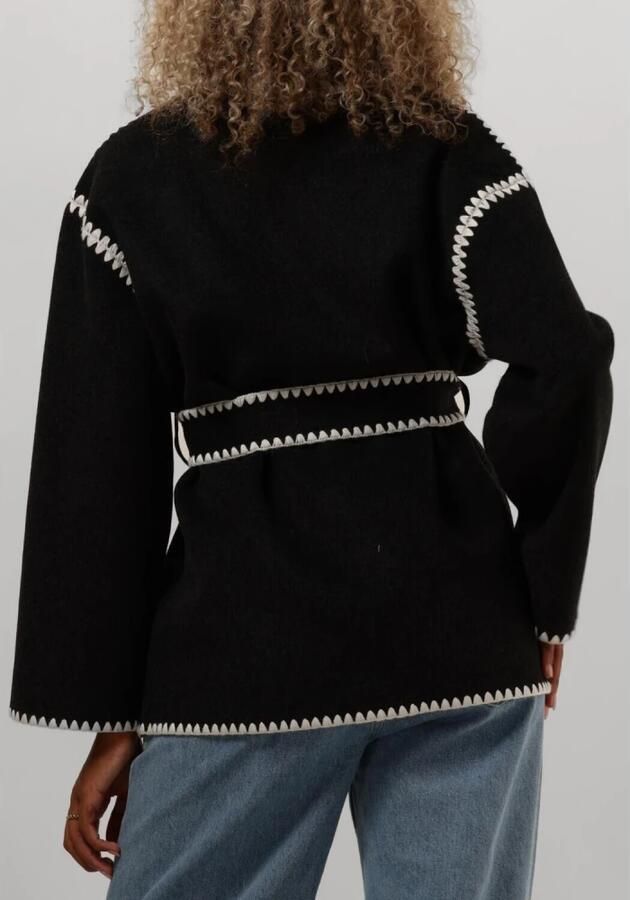 MINUS Dames Jassen Clara Belt Jacket Donkergrijs - Foto 6