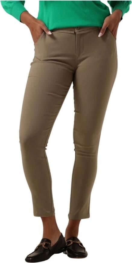 MINUS Dames Broeken Carma Pants 7 8 Taupe - Foto 3