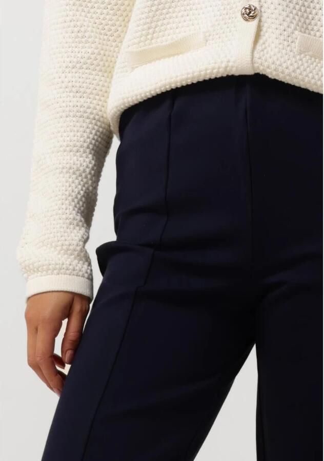 Minus Wide Leg Pant Marcia Stijlvol Donkerblauw Blue Dames - Foto 4