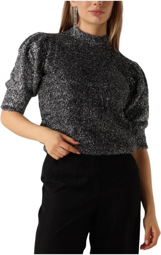 MINUS Dames Tops & T-shirts Msbritney Knit T-shirt Zilver - Foto 7