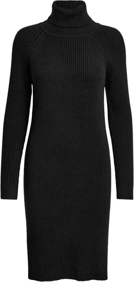 MINUS Dames Jurken Ava Knit Turtleneck Dress Zwart - Foto 5