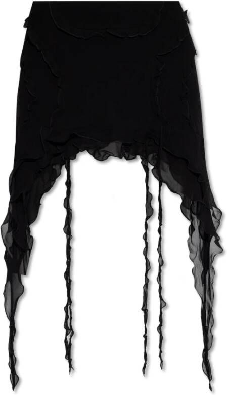 Misbhv Binnenin een donkere Echo collectie broek Zwart Dames