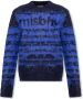 Misbhv Binnenin een donkere Echo collectie trui Blauw Heren - Thumbnail 1