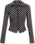 Misbhv Cardigan met logo Zwart Dames - Thumbnail 1