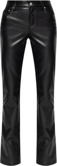 Misbhv Leather Trousers Zwart Dames