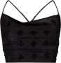 Misbhv Mouwloze crop top Zwart Dames - Thumbnail 1