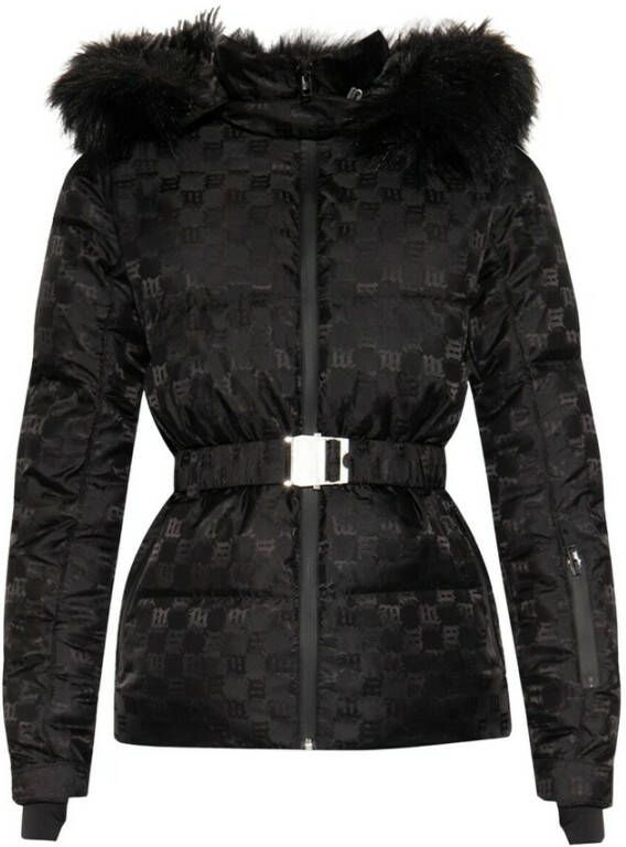 Misbhv Ski jacket with monogram Zwart Dames