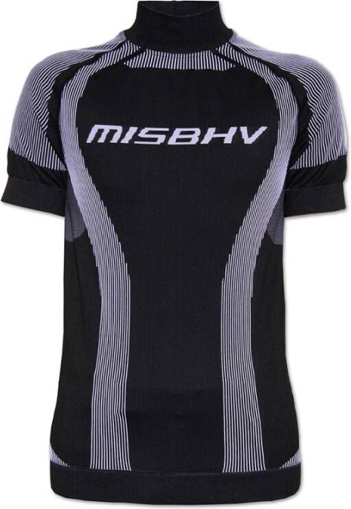 Misbhv Sportieve Actieve T-shirt Zwart Heren