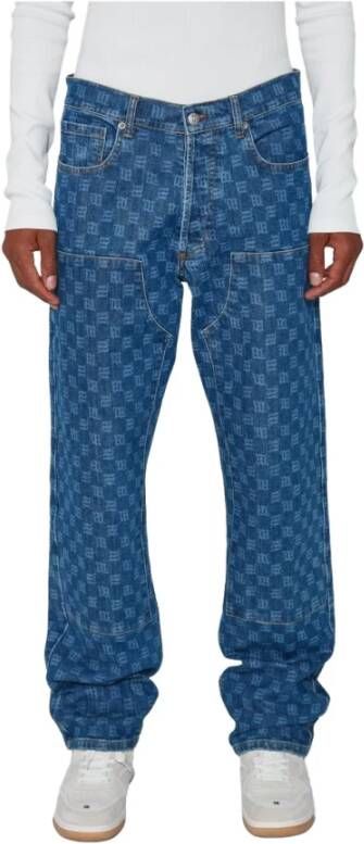 Misbhv Straight FIT Jeans Blauw Heren