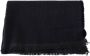 Missoni Black 100% Wool Uni Neck Wrap Scarf One Size Zwart Dames - Thumbnail 1