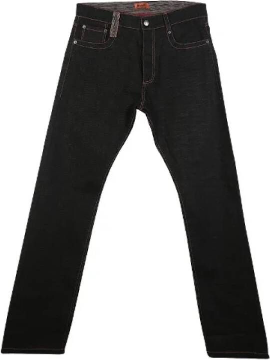 Missoni Pre-owned Cotton jeans Black Dames