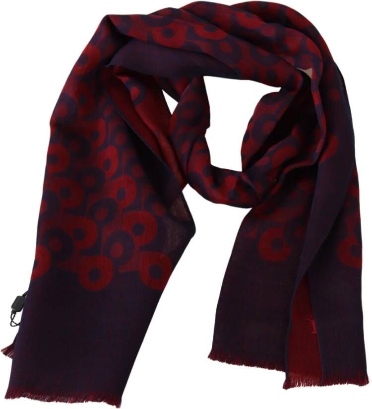 Missoni Red Circles Uni Neck Wrap sjaal Zwart Dames