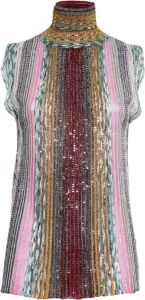 Missoni Women Clothing Topwear Multicolor Aw22 Roze Dames