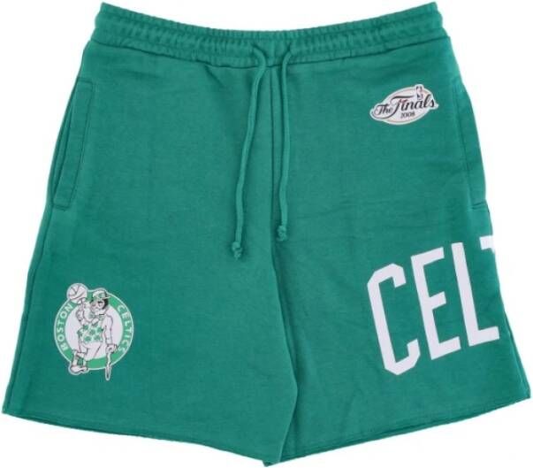 Mitchell & Ness BA Game Day Frans Terry Short Hardwood Groen Heren