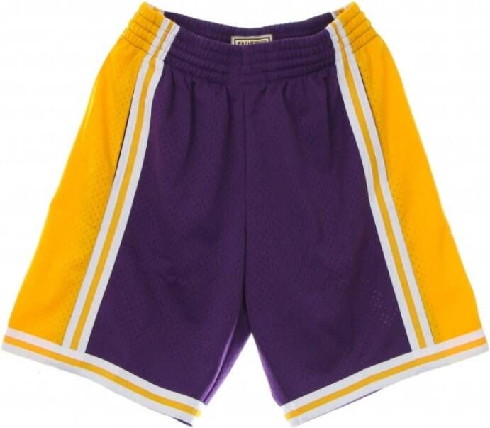 Mitchell & Ness Basketball shorts Paars Heren