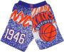 Mitchell & Ness Basketbalshort Blauw Heren - Thumbnail 1
