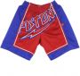 Mitchell & Ness basketbalshorts man nba groot gezicht uitgeblazen mode korte hardhout klassiekers detpis Rood Heren - Thumbnail 1