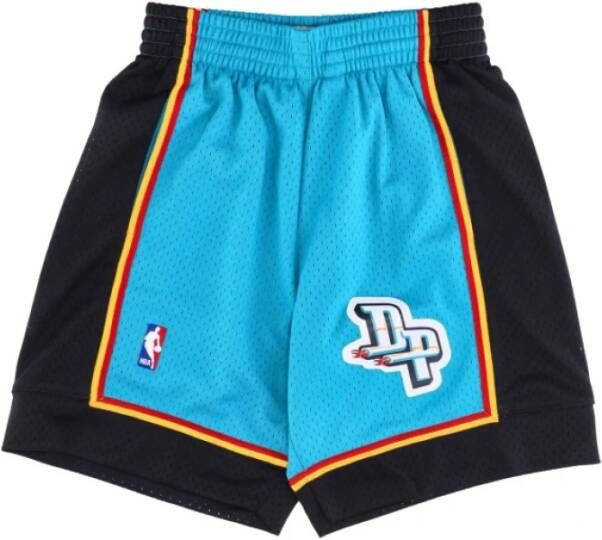 Mitchell & Ness BasketbalshortsBA Blauw Heren