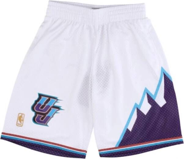 Mitchell & Ness BasketbalshortsBA White Heren
