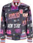 Mitchell & Ness Bomberjacks Zwart Heren - Thumbnail 1
