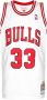 Mitchell & Ness Witte Chicago Bulls Scotty Pippen Jersey White Heren - Thumbnail 1