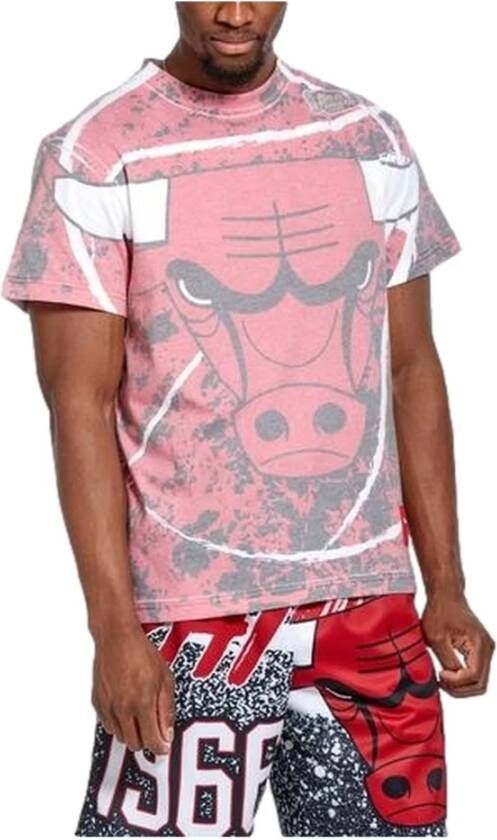 Mitchell & Ness Rode Jumbotron Sublimated T-shirt Multicolor Heren