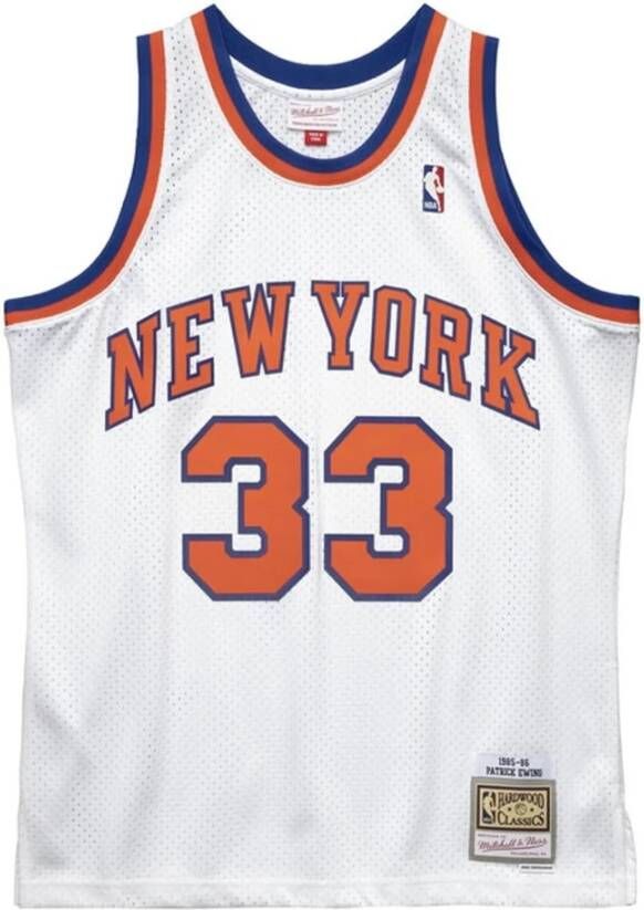 Mitchell & Ness Camiseta Patrick Ewing Swingman Jersey Wit Heren