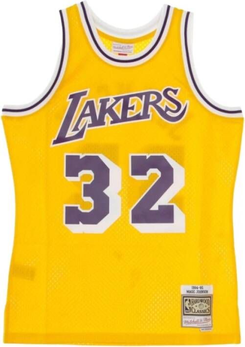 Mitchell & Ness Nba Swingman Jersey Los Angeles Lakers 1984-85 Magic Johnson Jersey's Kleding gold maat: XL beschikbare maaten:S M L XL