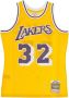 Mitchell & Ness Nba Swingman Jersey Los Angeles Lakers 1984-85 Magic Johnson Jersey's Kleding gold maat: XL beschikbare maaten:S M L XL - Thumbnail 1