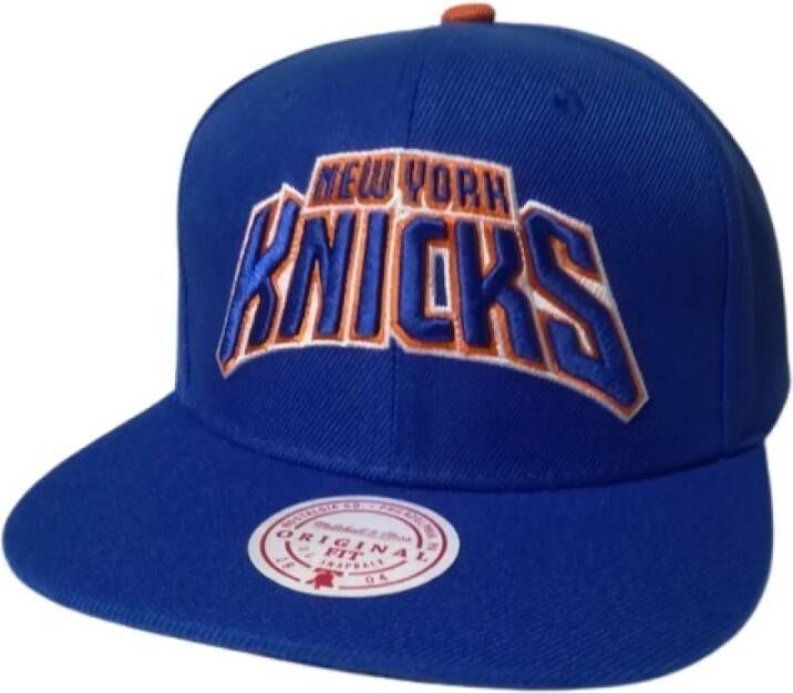 Mitchell & Ness NBA Knicks Draft Snapback Pet Blue