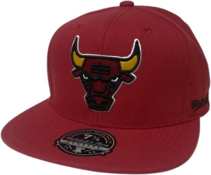 Mitchell & Ness Caps Rood Heren