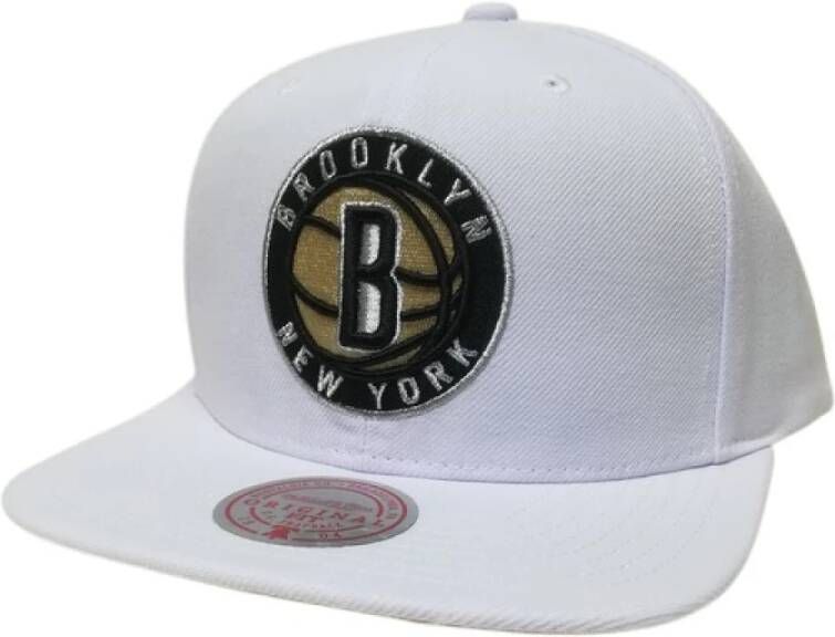 Mitchell & Ness Caps Wit Heren