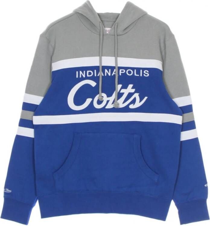 Mitchell & Ness Capuchon Blauw Heren