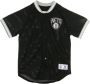 Mitchell & Ness Casacca doorgewinterde pro mesh knop voorste bronet Zwart Heren - Thumbnail 1