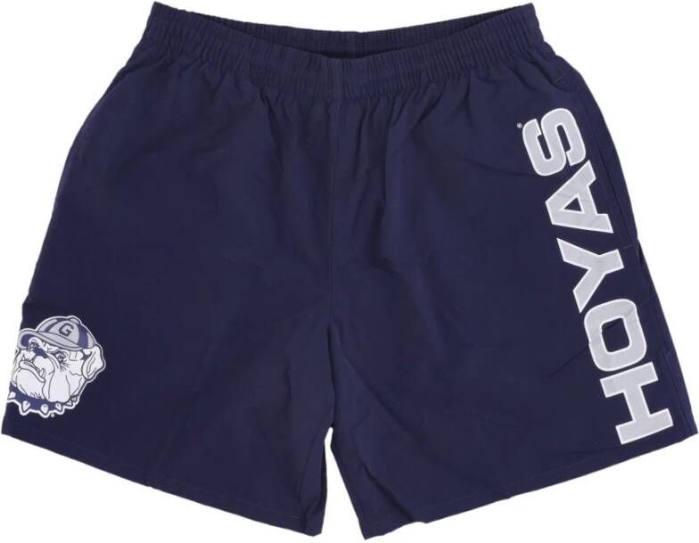 Mitchell & Ness Casual Shorts Blauw Heren