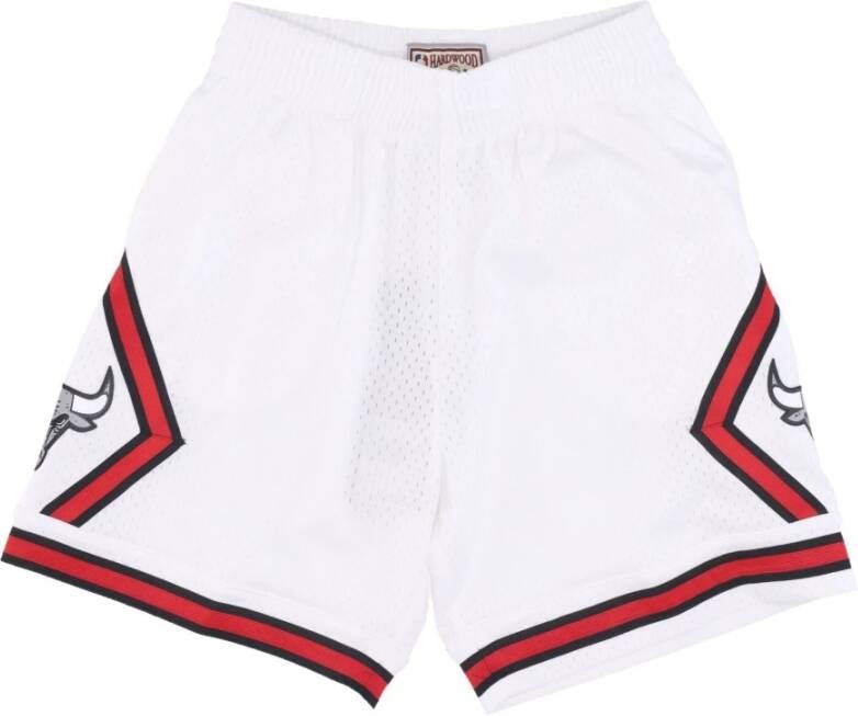 Mitchell & Ness Casual Shorts White Heren