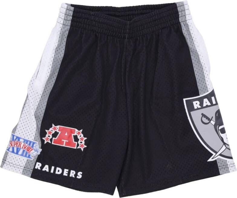 Mitchell & Ness Casual Mesh Shorts Black Heren