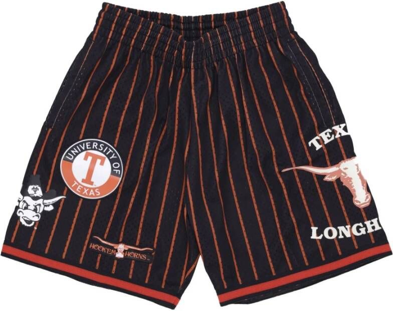 Mitchell & Ness Casual Shorts Zwart Heren