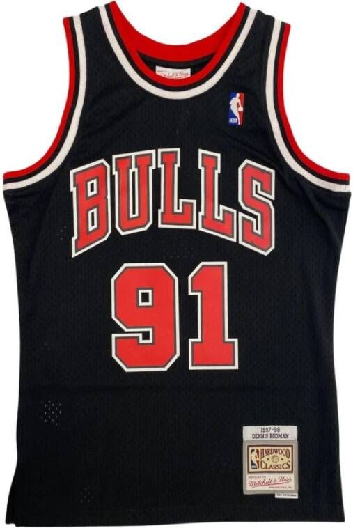 Mitchell & Ness Chicago Bulls Rodman Swingman Jersey Zwart Heren