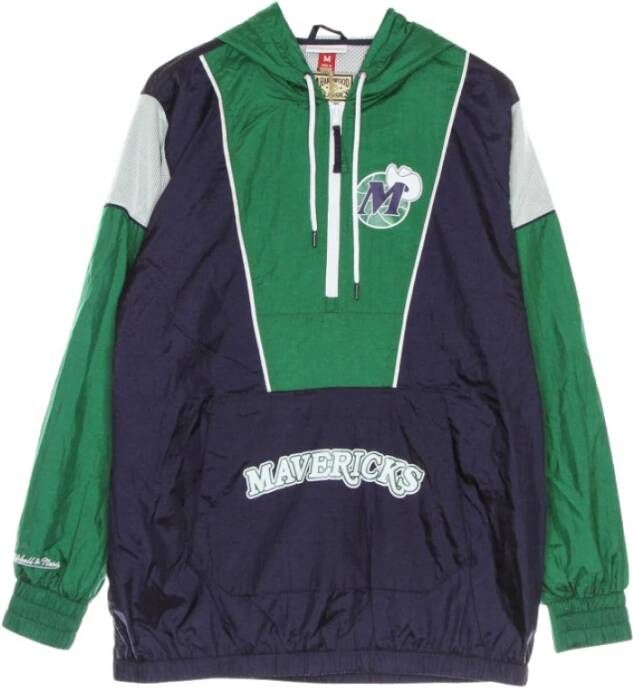 Mitchell & Ness Draadbare windbreker Groen Heren