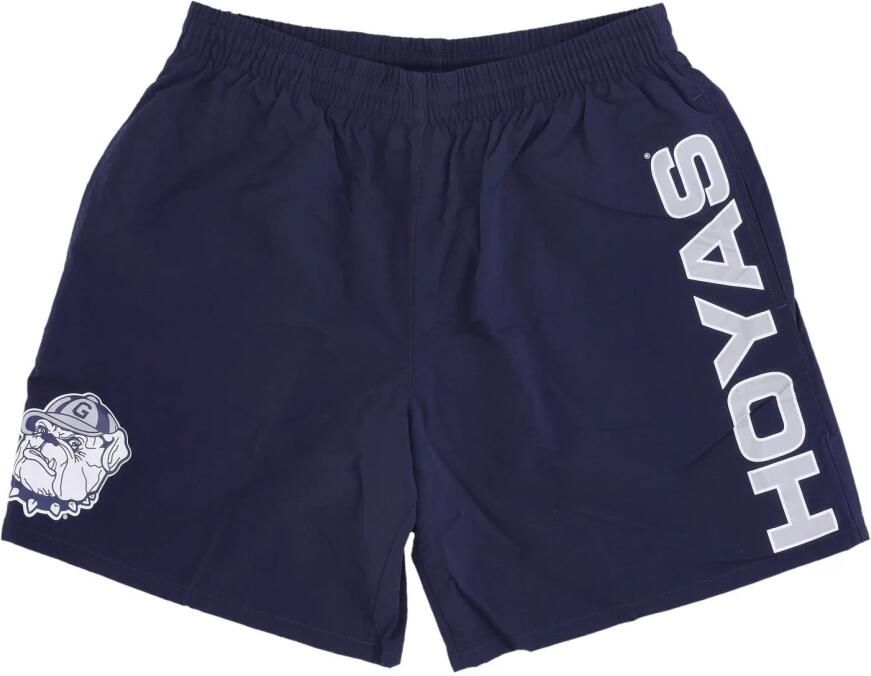 Mitchell & Ness Ncaa Georgetown University Team Heritage Woven Short Sportshorts Kleding navy maat: S beschikbare maaten:S M L XL XXL